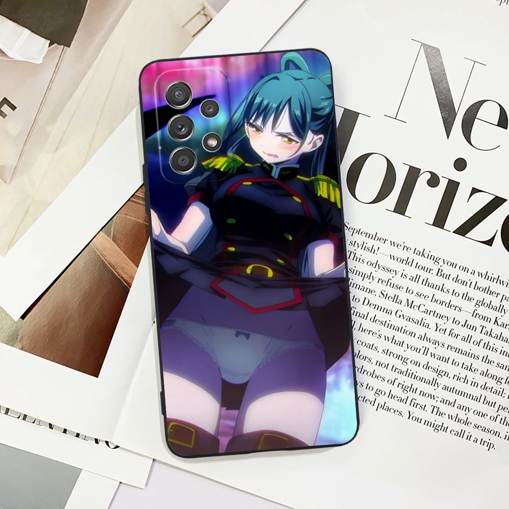 Телефонный чехол с цепочкой солдат Himari Azuma для Samsung Galaxy A91 73 71 70 54 53 52 34 24 23 21 S 5G