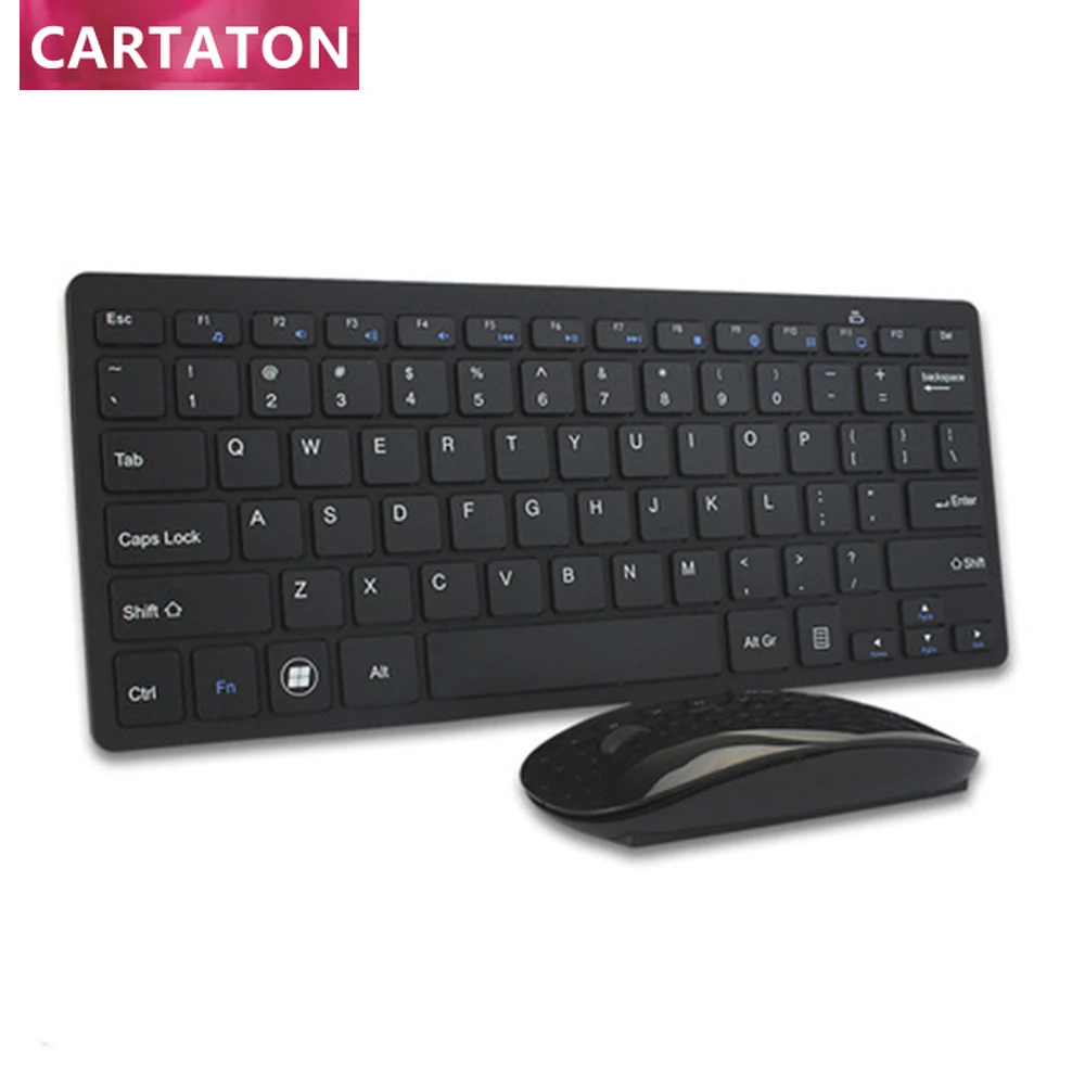 Дешевая беспроводная клавиатура и мышь для ноутбука |