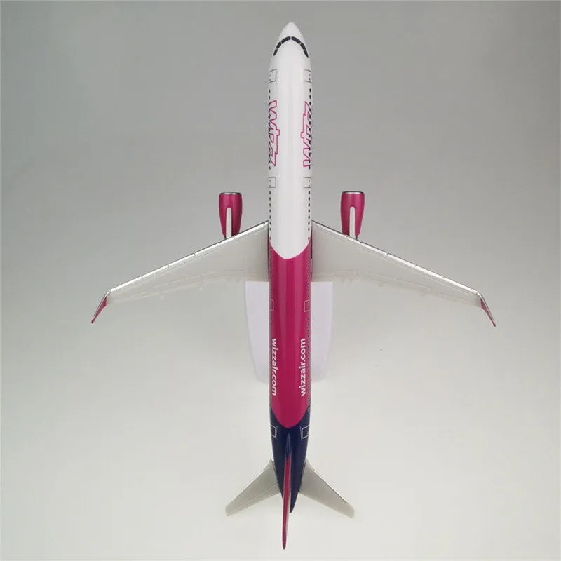 Модель самолета A321/A321neo WIZZ AIR 20 см