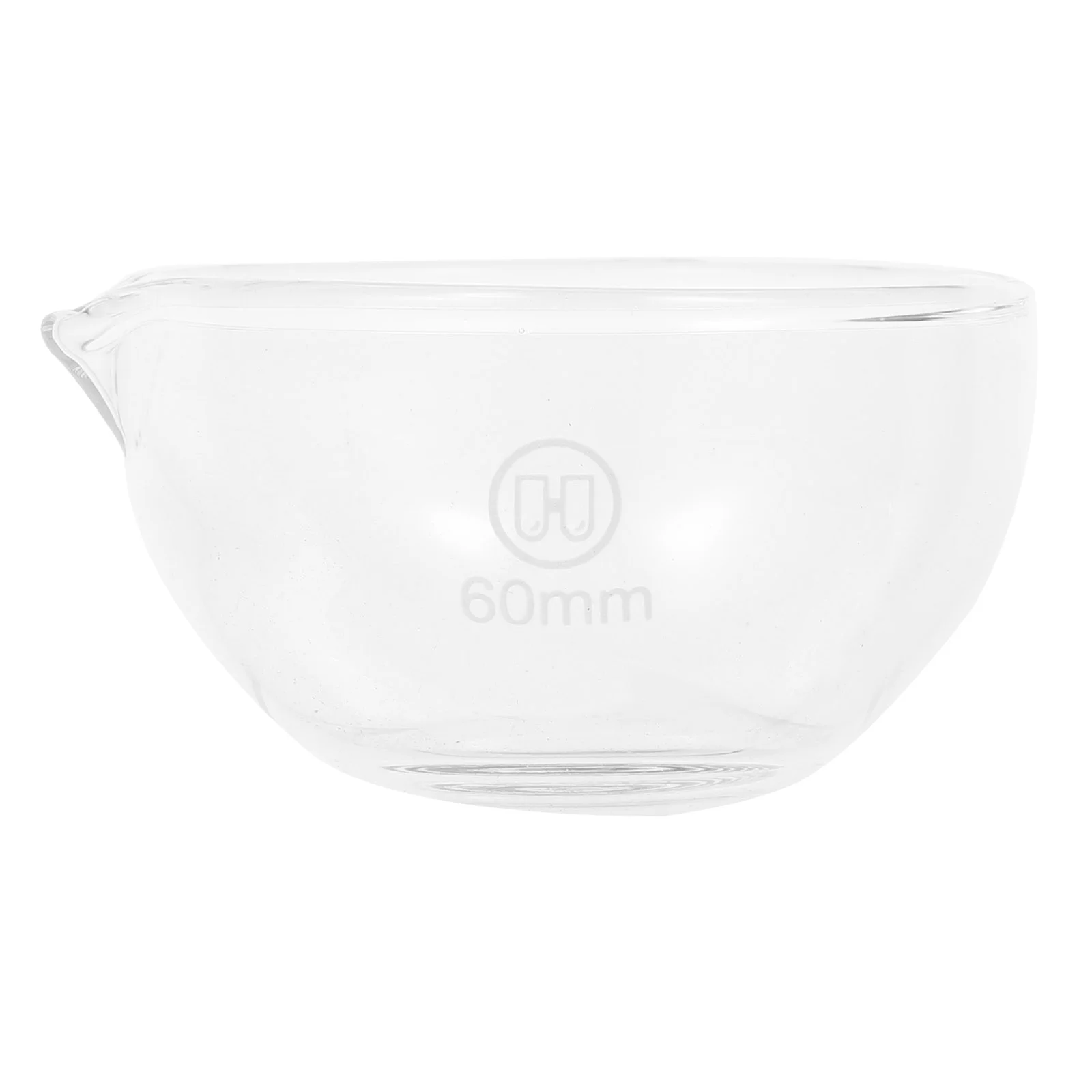

Clear Container Evaporating Dish Round Dishes Spout Crystallization Bowls Glass