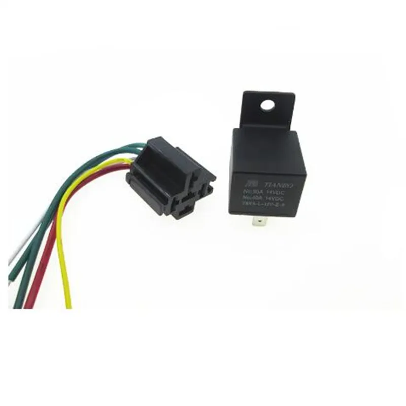 

НОВЫЙ автомобильный релейный разъем 12 В TRV4-L-12V-Z-F TRV4L12VZF 12 В постоянного тока 12 В 12 В 30 А 40 А 14 В постоянного тока 5 контактов