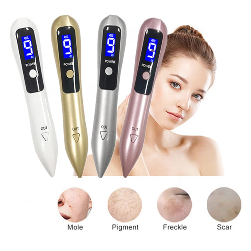 

9 Level LCD Plasma Pen Laser Tattoo Mole Removal Machine LED Tag Pimple Freckle Wart Dark Spot Remover for Skin Beauty Care Tool