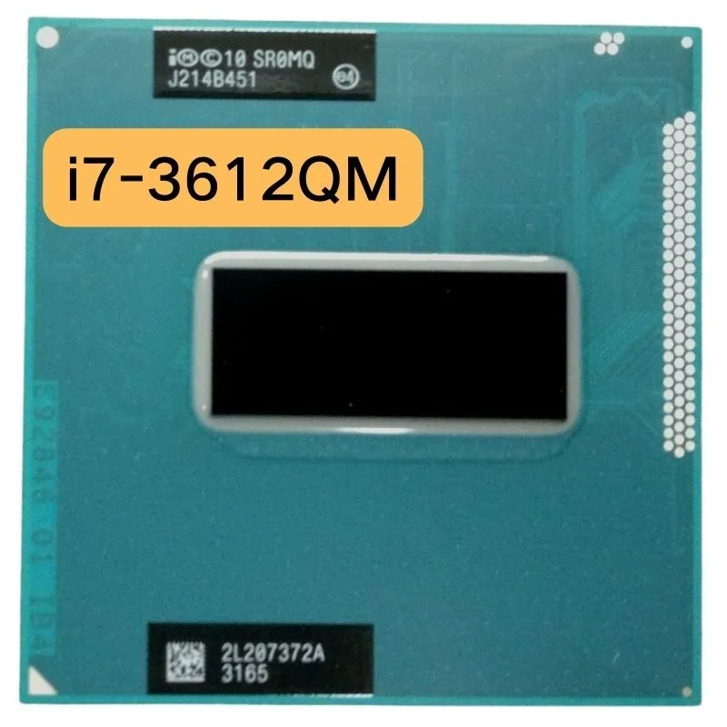 

Adequado para i7-3612QM i7 3612qm sr0mq processor CPU Quad Core i7 3612qm 6M 35W soquet G2/rpga988b