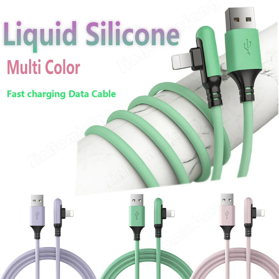 

USB-кабель для быстрой зарядки, 90 градусов, для iPhone 14 13 12 11 Pro Max XR XS 8 7 6s
