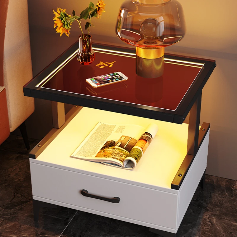 

Small Bedroom Nightstands Living Room Nordic Trendy Modern Storage Nightstands Bedroom Luxury Nachttisch Home Furniture SR50NS