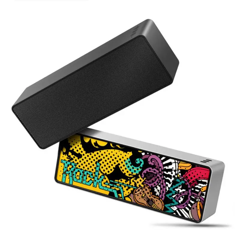 

Беспроводной громкоговоритель из АБС-пластика, стерео, объемная музыка, портативный беспроводной громкоговоритель, водонепроницаемый, поддерживает Mp3 Wma динамики