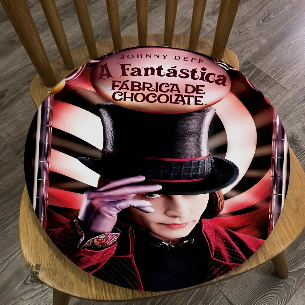 W-Wonka Новый Фильм Искусственный Стул Квадратная Подушка 40x40 См Удобный Дышащий