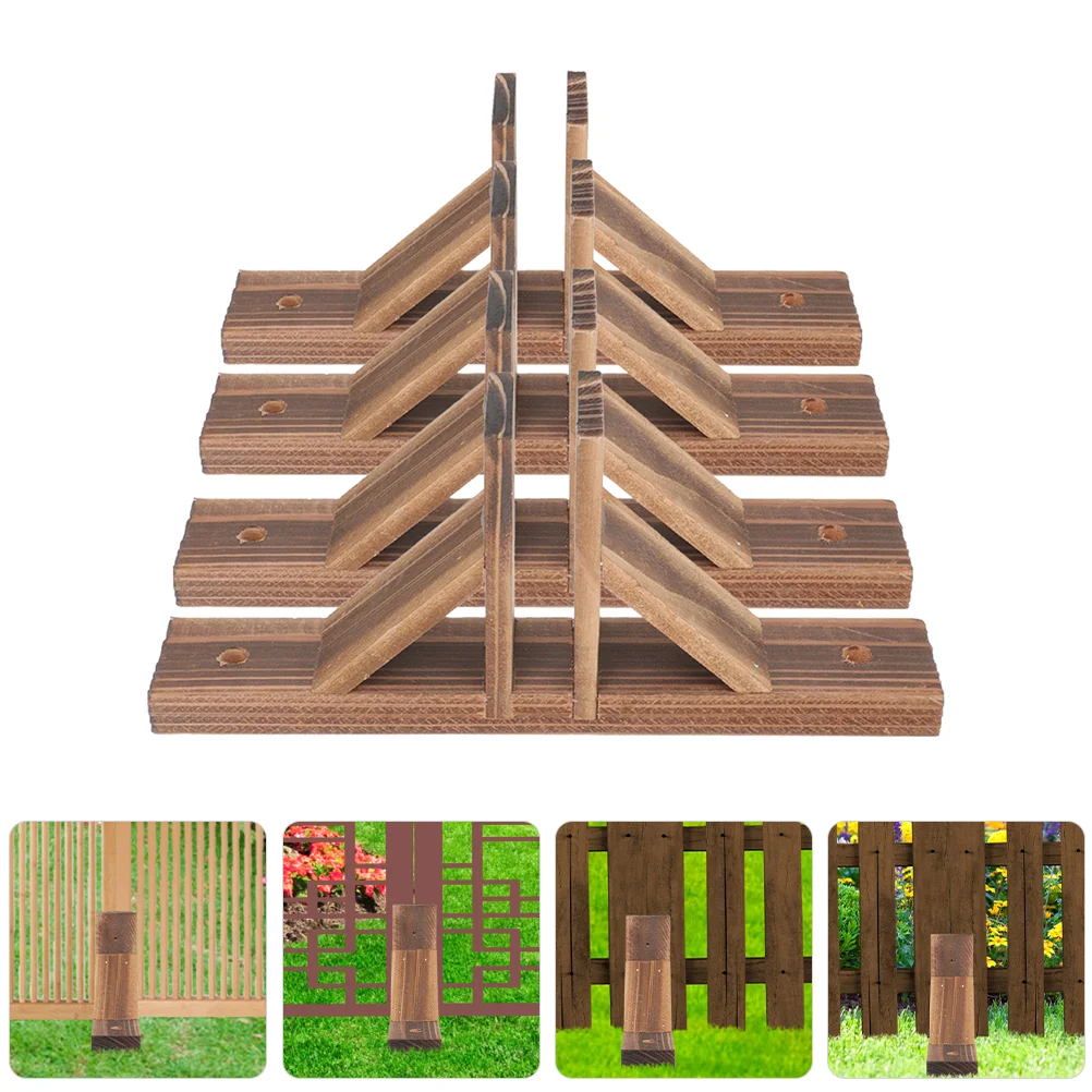 4 шт. перила для забора детские ворота домашних животных внутренние кронштейны с