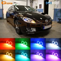 for mazda 6 mazda6 atenza gh mk2 rf remote bluetooth compatible app multi color ultra bright rgb led angel eyes kit halo rings