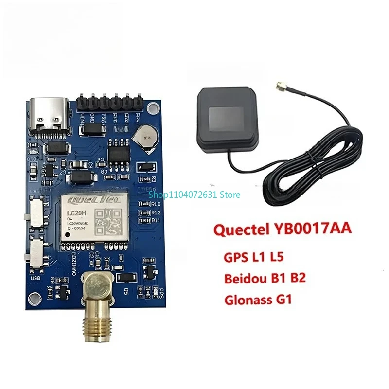 Фото В наличии: Высокоточная GNSS RTK плата Quectel LC29H BS DA Core Board + модуль 4G Cat12 EM12-G M.2 с USB F антенной №3