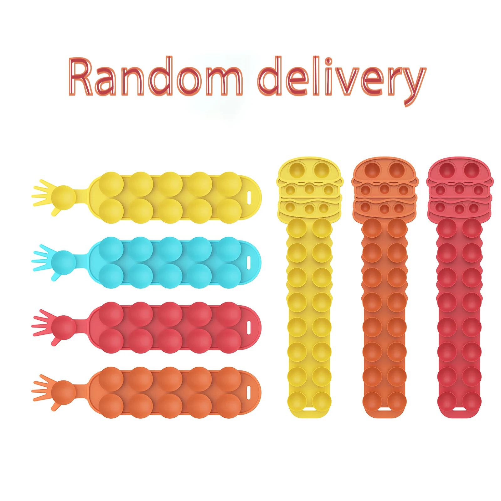 Новая Вакуумная присоска для снятия давления с пузырьками многоцветная