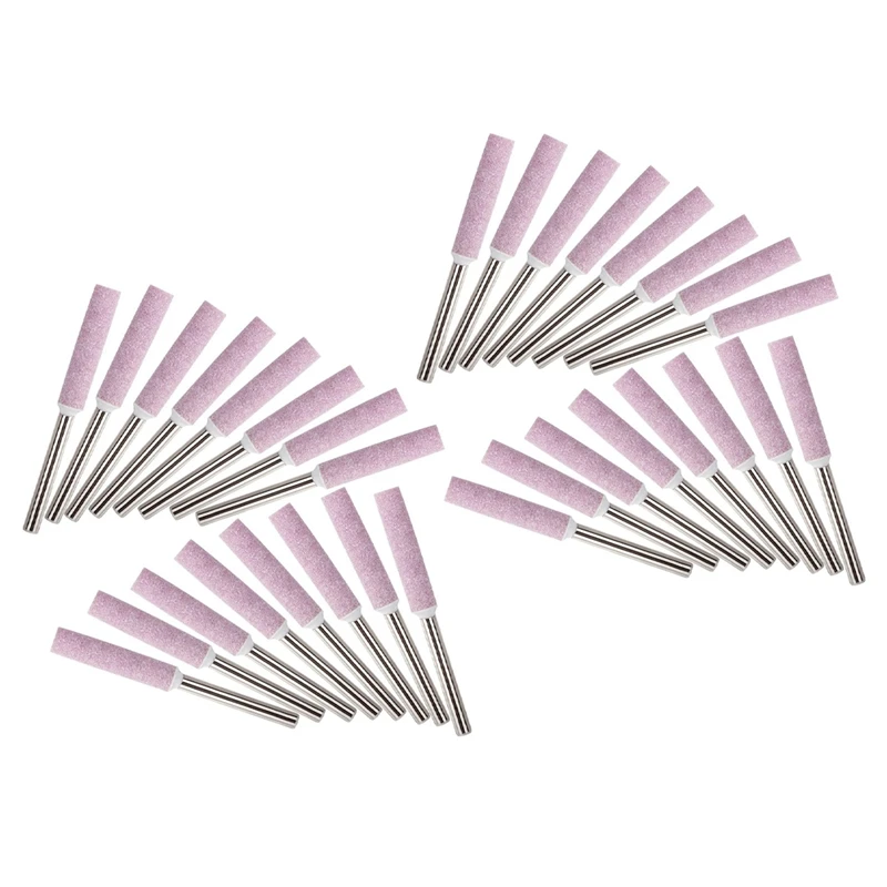 

TOP 32Pcs Chainsaw Sharpener Grinding Stones 4.8Mm Sharpening Tool Stones Burr Chain Saw Grindstone File Replacement Tools