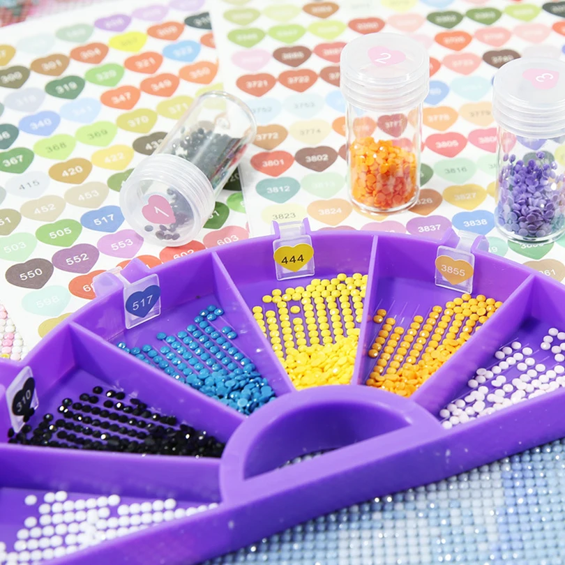 4 шт./набор мозаичные наклейки с номером