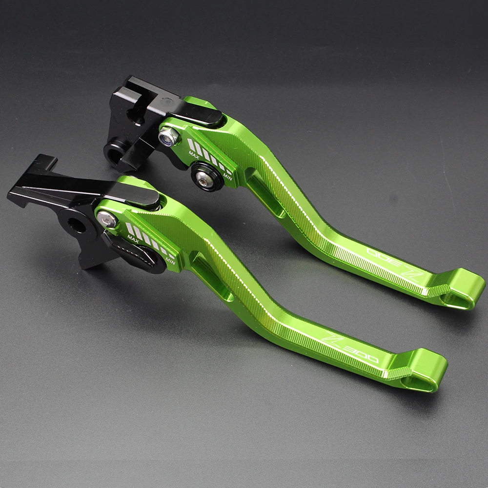 Motorcycle Accessories CNC Handles Lever Brake Clutch Lever For KAWASAKI NINJA 300R/Z300 2013 2014 2015 2016 2017 2018 With LOGO
