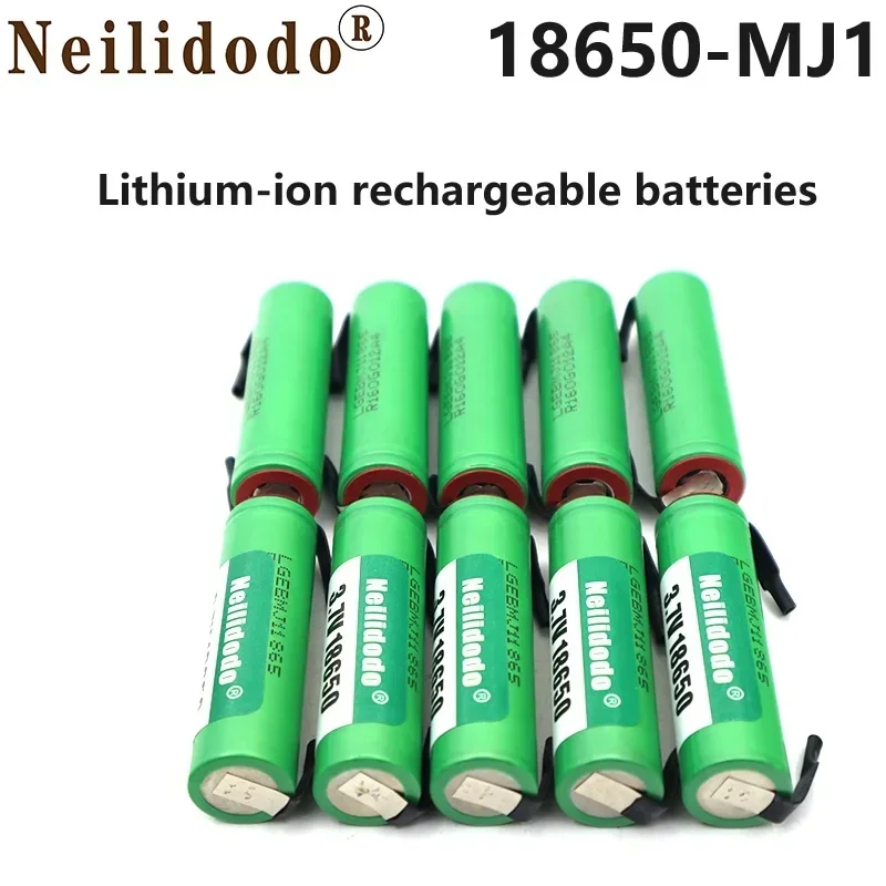 

Aviation Arrival 18650 Battery MJ1 30A Discharge 3.7V Rechargeable Lithium-ion Strip Solder Charger for Flashlights, Drones,Etc