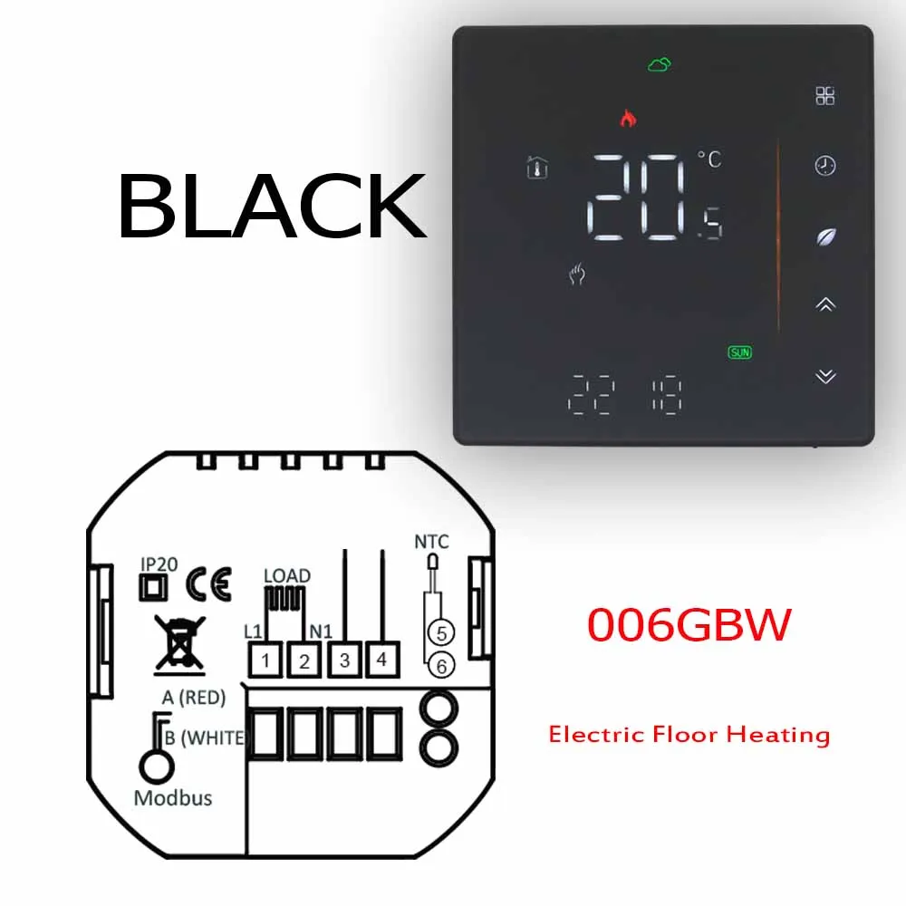 

Термостат для теплого пола BHT-006