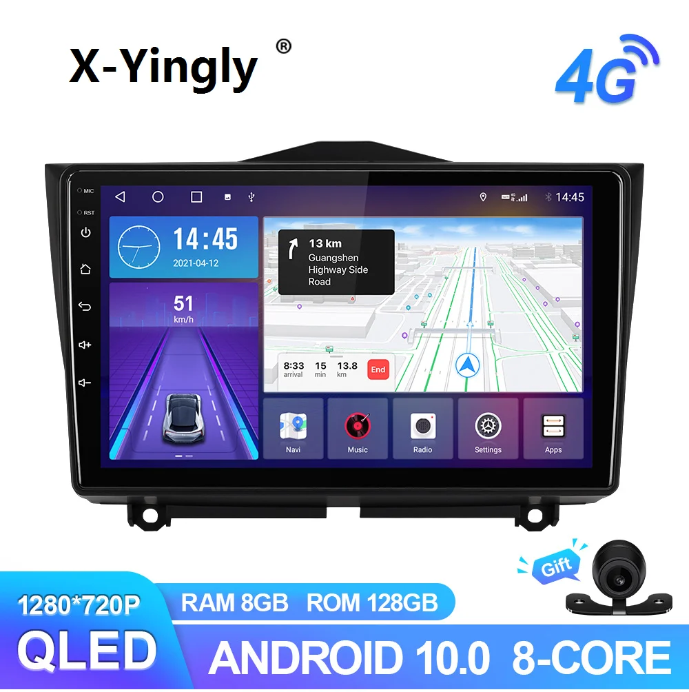 

Android 10.0 Car Radio For LADA Granta 2018 2019 Multimedia GPS Navigation Autoradio Wireless Carplay QLED Video Recoder