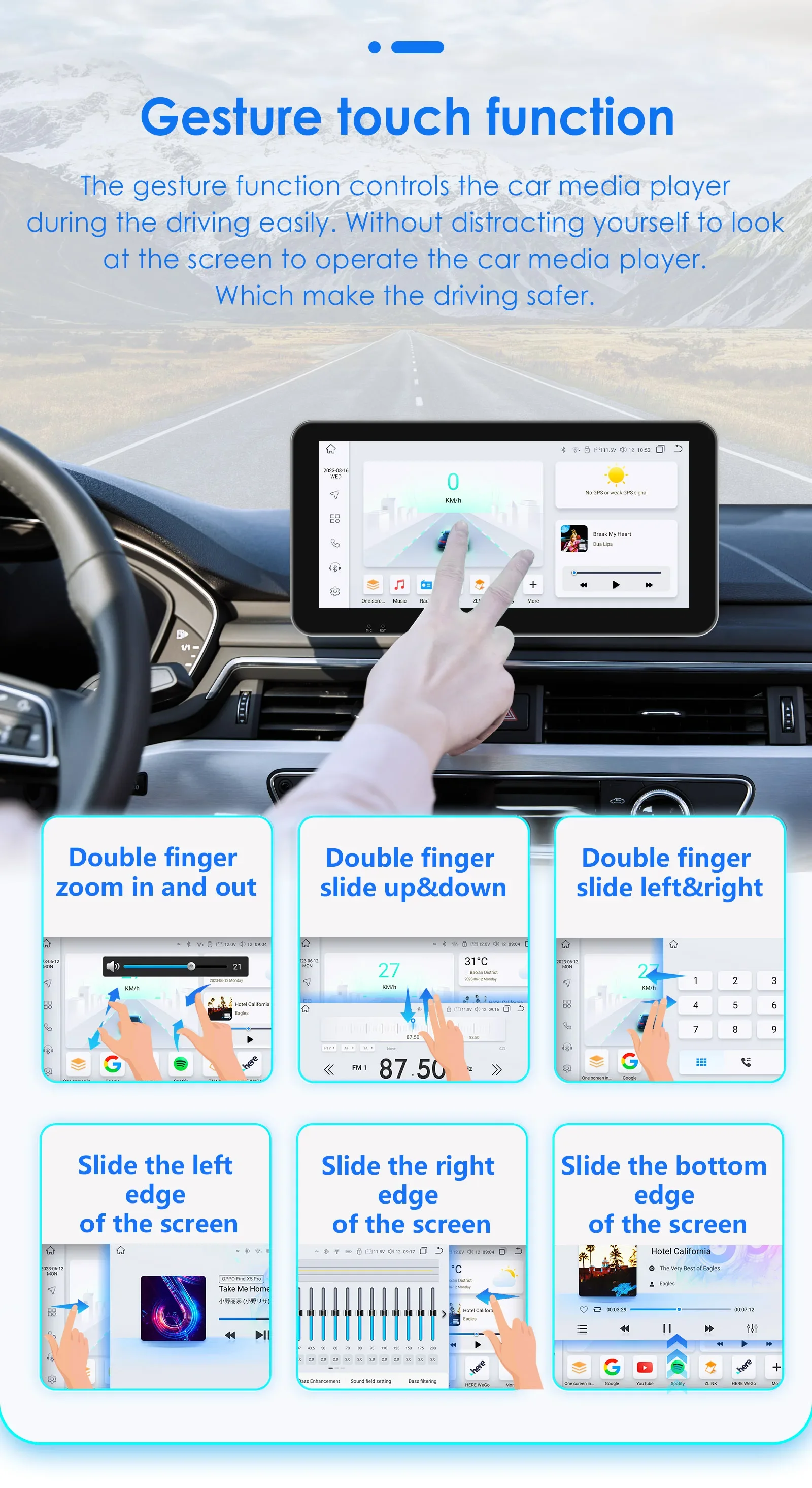 Фото Автомобильный мультимедийный плеер для Ford Focus Mk2 10,33-2004, 2011 дюйма, Android, GPS-навигация, BT, RDS, DSP, 4G, 2 Din, радио №5