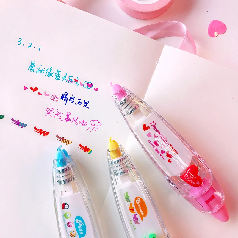 

Adhesive tape colorful lace DIY hand account decorative stickers