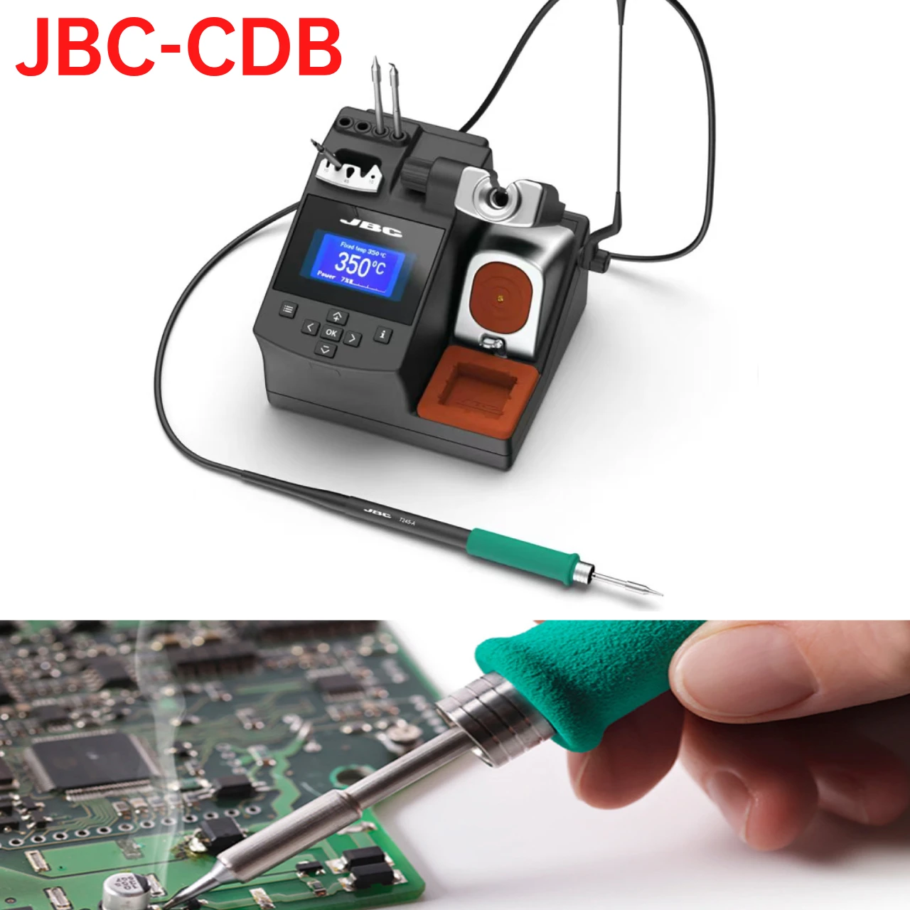 Паяльная станция JBC CDB 220 В профессиональный наконечник паяльника C245939/908/903