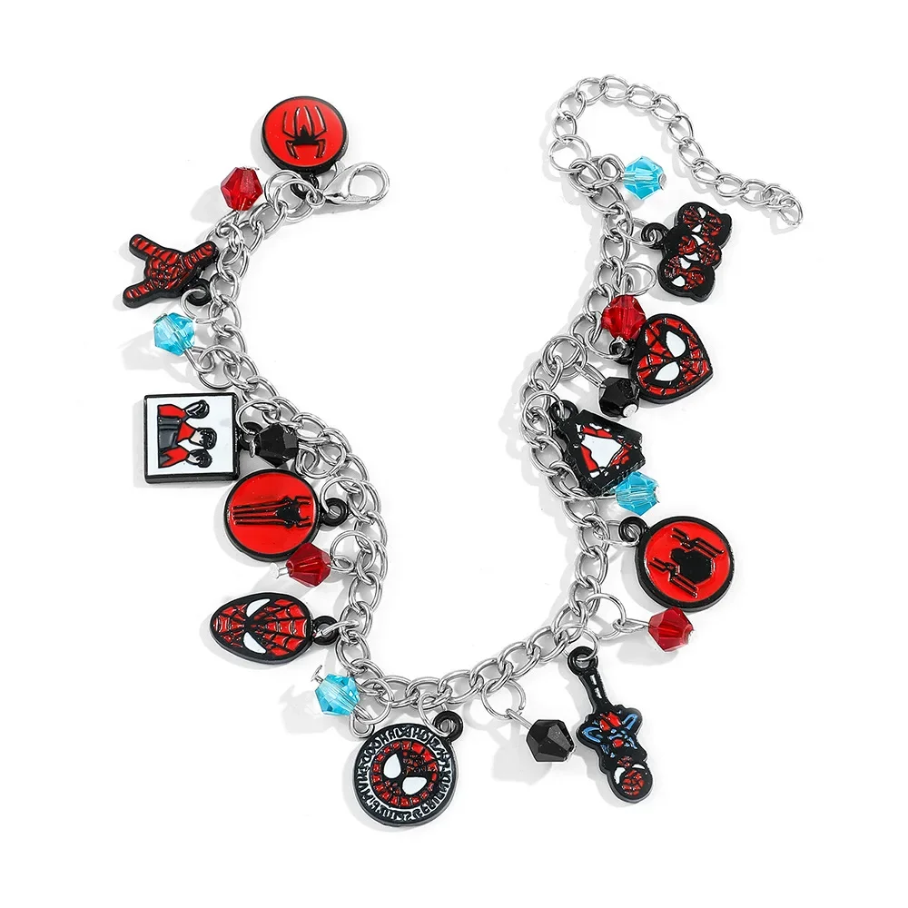 Продажа подвесных браслетов бренда Marvel Red Circle подвеска в виде паука с