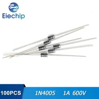 100pcs 1n4005 in4005 do 41 rectifier diode 1a 600v