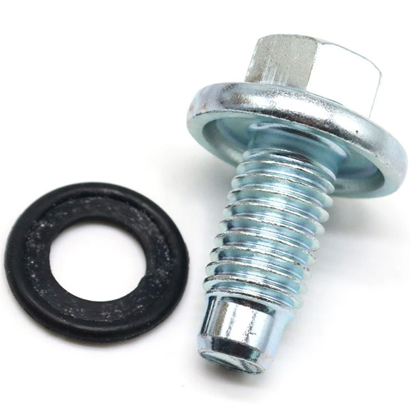 

Oil Pan Drain Plug Bolt W/ O-Ring For Chevrolet For Buick For Cadillac GMC 11562588 24100042 03538469 96829610 11518377