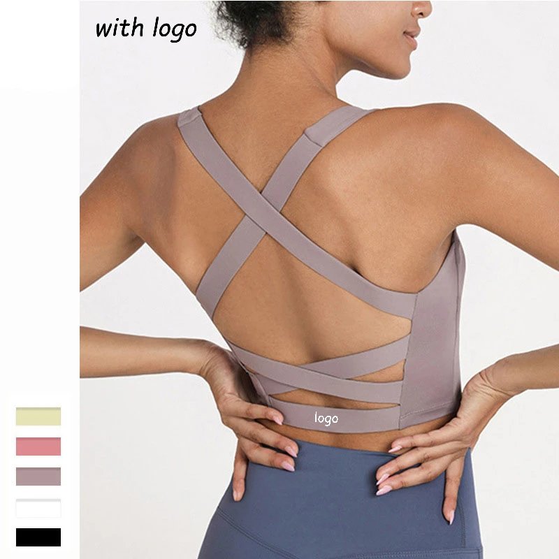 

Yoga Bra Women's Back Sports Bra Shockproof Running Fitness Quick Drying Outdoor Leisure Yoga Tank Top