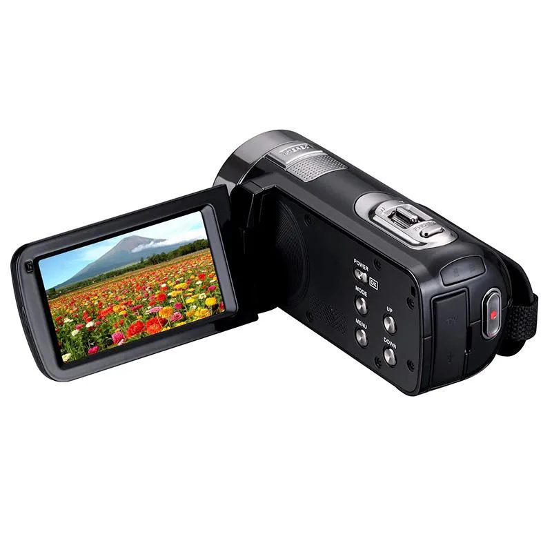 

1080P 24MP Digital Cameras Recorder Camcorder DV DVR 3.0" Inch LCD 16x Zoom Cam Portable Home Use Camera Black freeshipping NEW