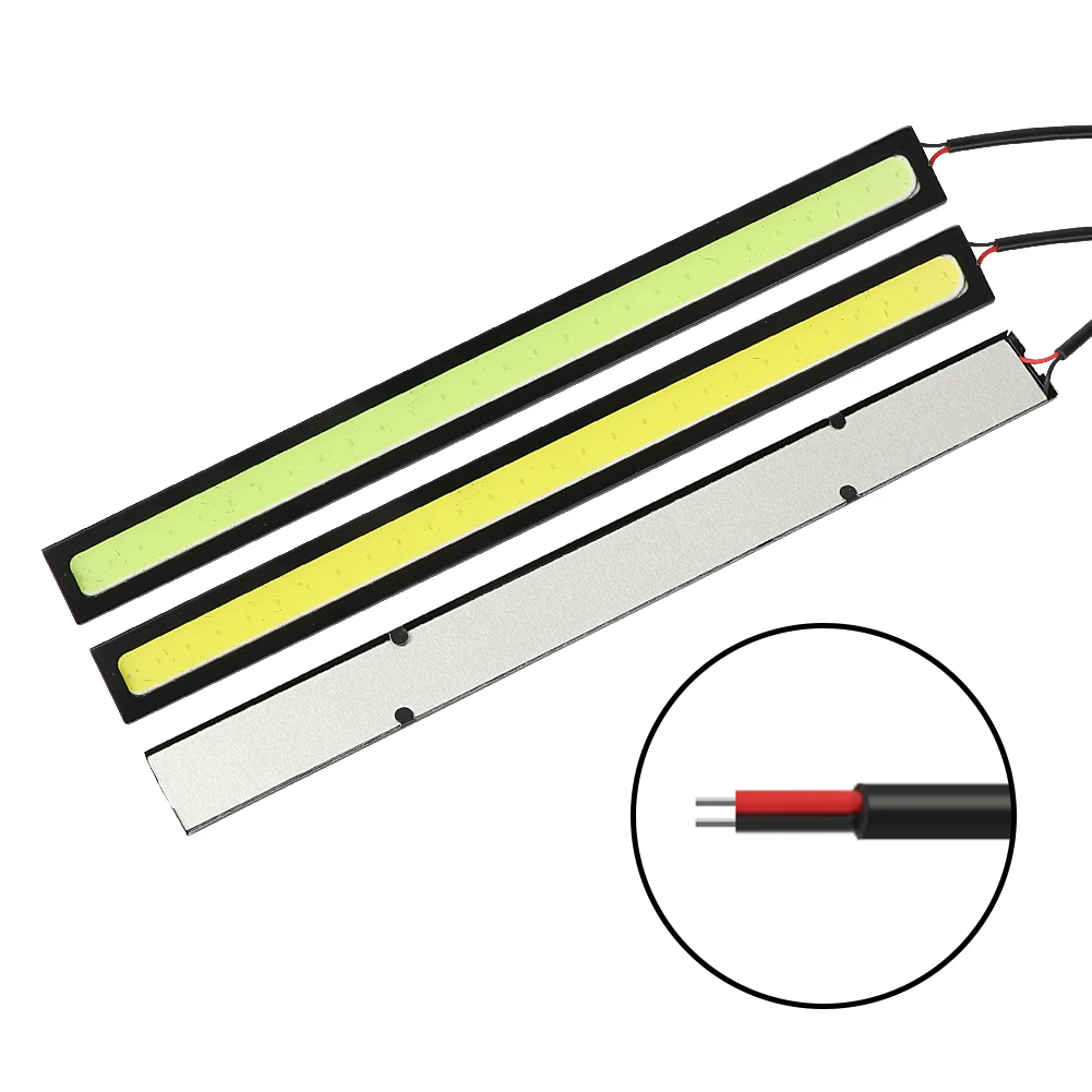 

10pcs LED Daytime Running Light Super Brightness 17CM LED COB Car Fog Light Car Modification Lamp Waterproof Work Light Strip