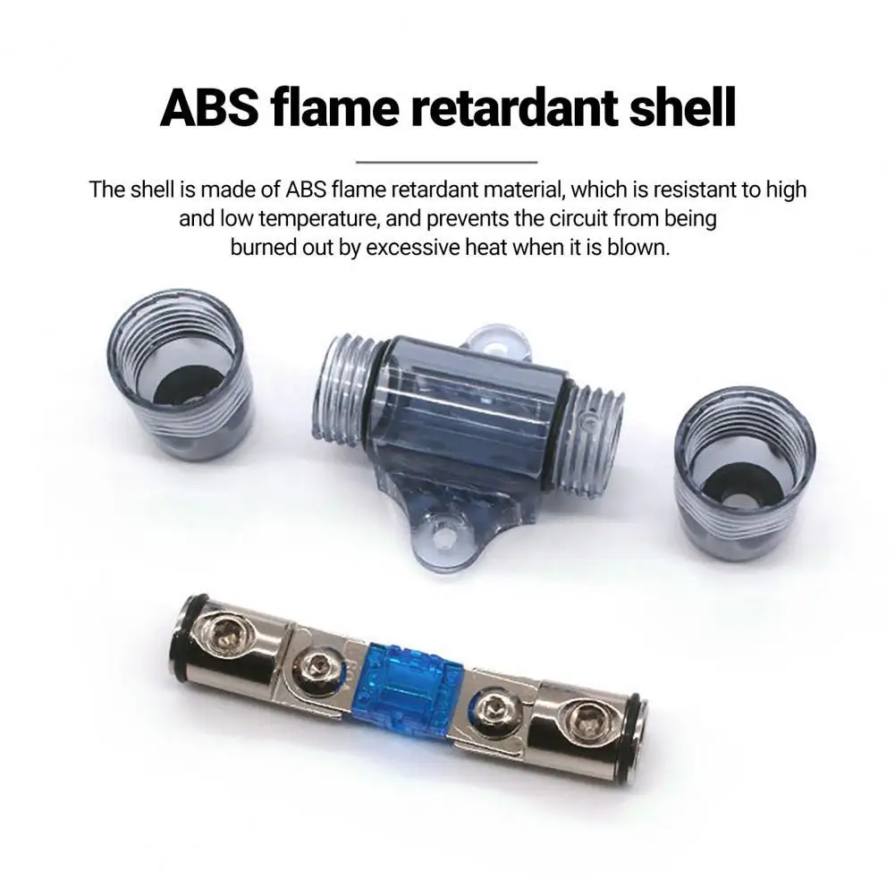 

Быстродействующий Предохранитель 60 А, Чистый медный автомобильный держатель предохранителя сабвуфера, автомобильные аксессуары