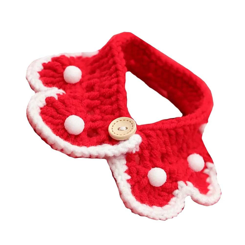 

Dog Christmas Saliva Towel Scarf Pet Bib Bandanas Clothes Cat Accessories Apparel Triangle Winter Bibs Collar Bandana