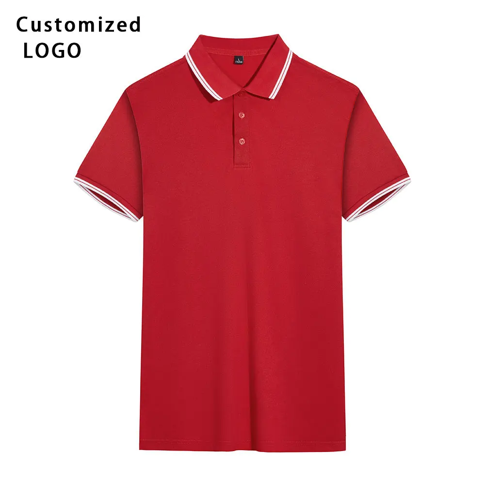 

Рубашка-поло с коротким рукавом, новинка, поло, персонализированное изготовление на заказ, вышивка, дышащая, для отдыха, персональная команд...