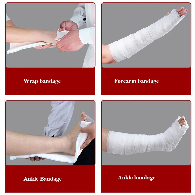 1 шт. одноразовая медицинская полимерная гипсовая шина для фиксации