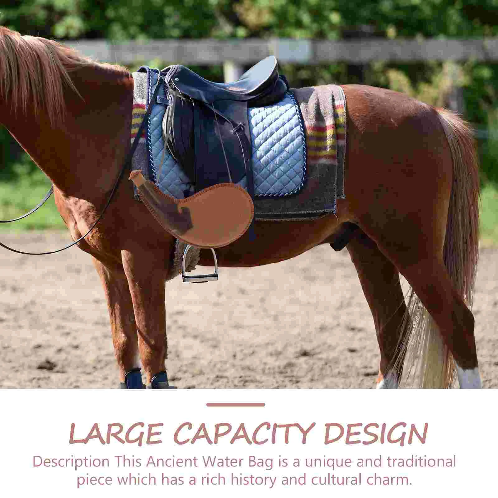 Древняя сумка для воды сумки бутылок дорожная бутылка хранение жидкости