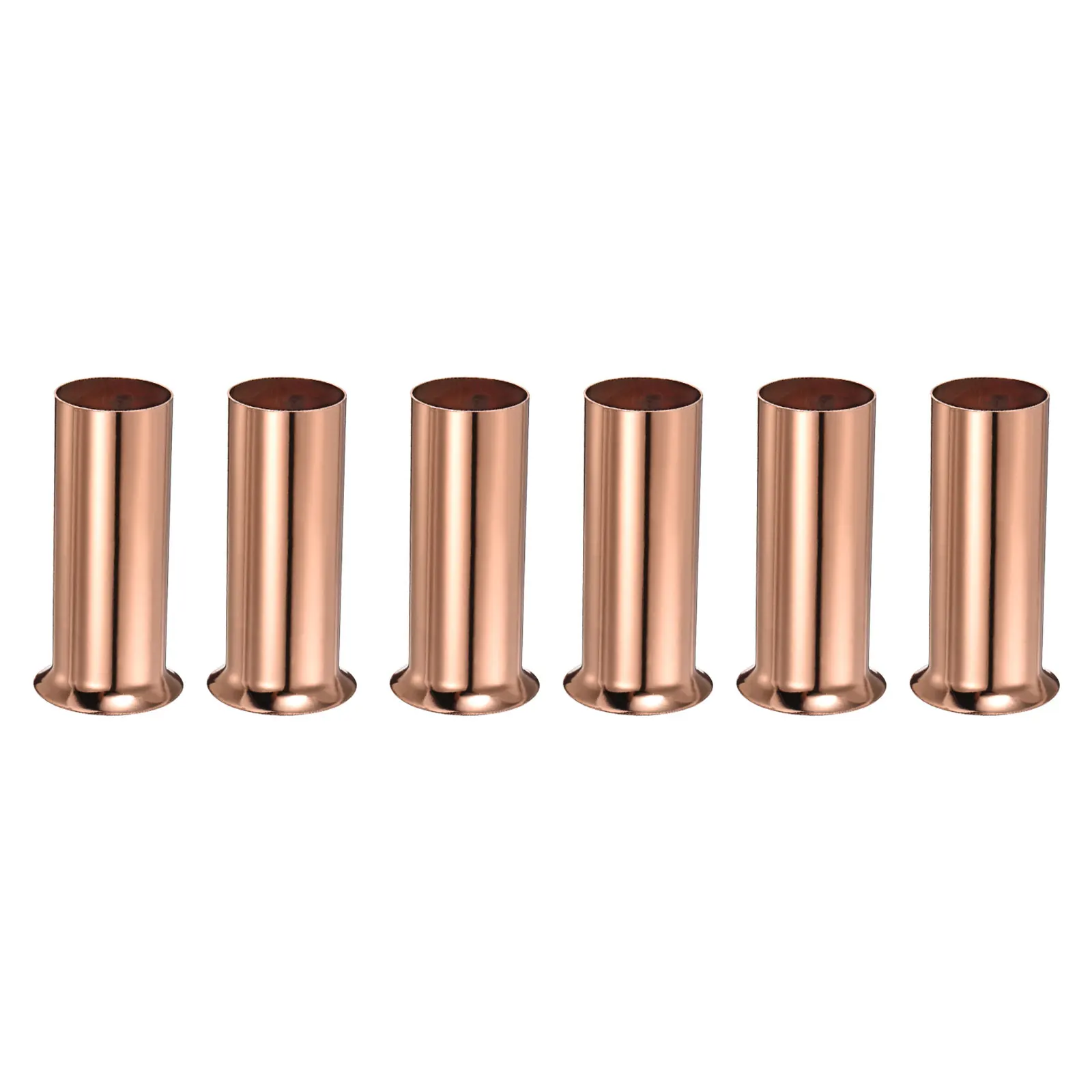 

Uxcell Candle Socket Covers, 3 Inch Tall Chandelier Sleeves Bulb Light Base Holder, Rose Gold Pack of 6