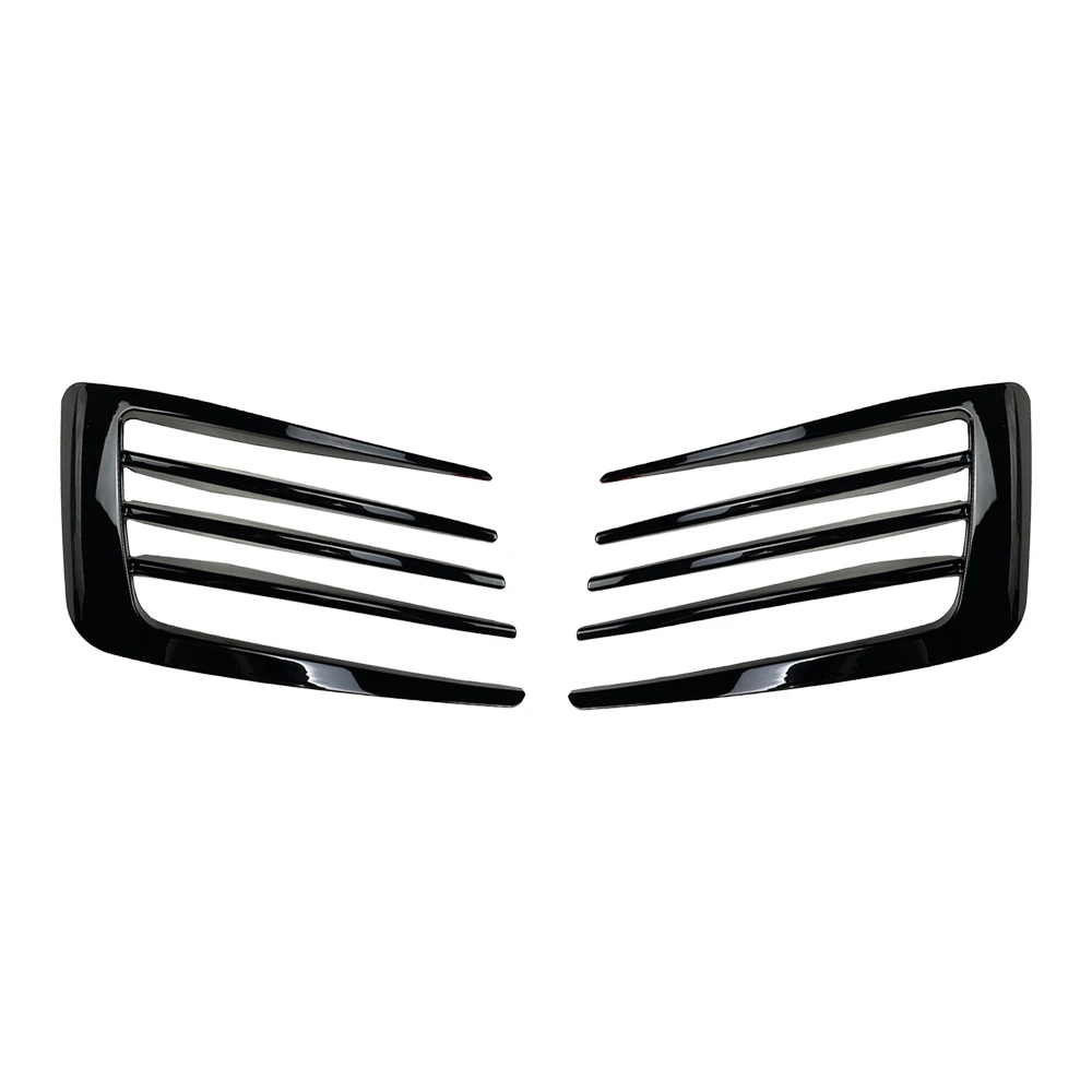 Для Volkswagen Golf 7 MK7 GTI 2013 2014-2016 глянцевый черный бампер из АБС-пластика