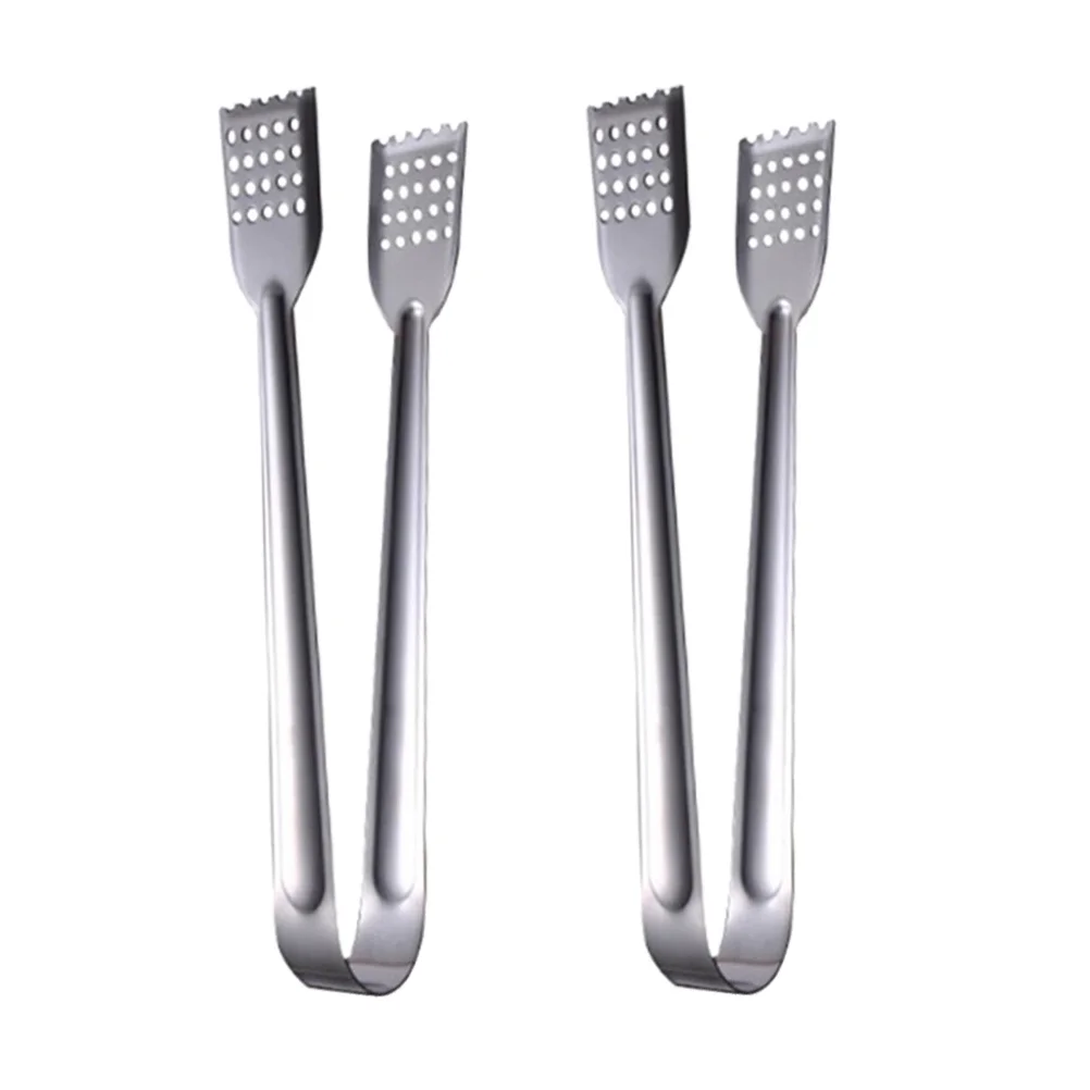 

2 Buffet Tongs for Serving Steak Tong Seafood Tong Tong for Bucket Kitchen Tongs Metal Tong