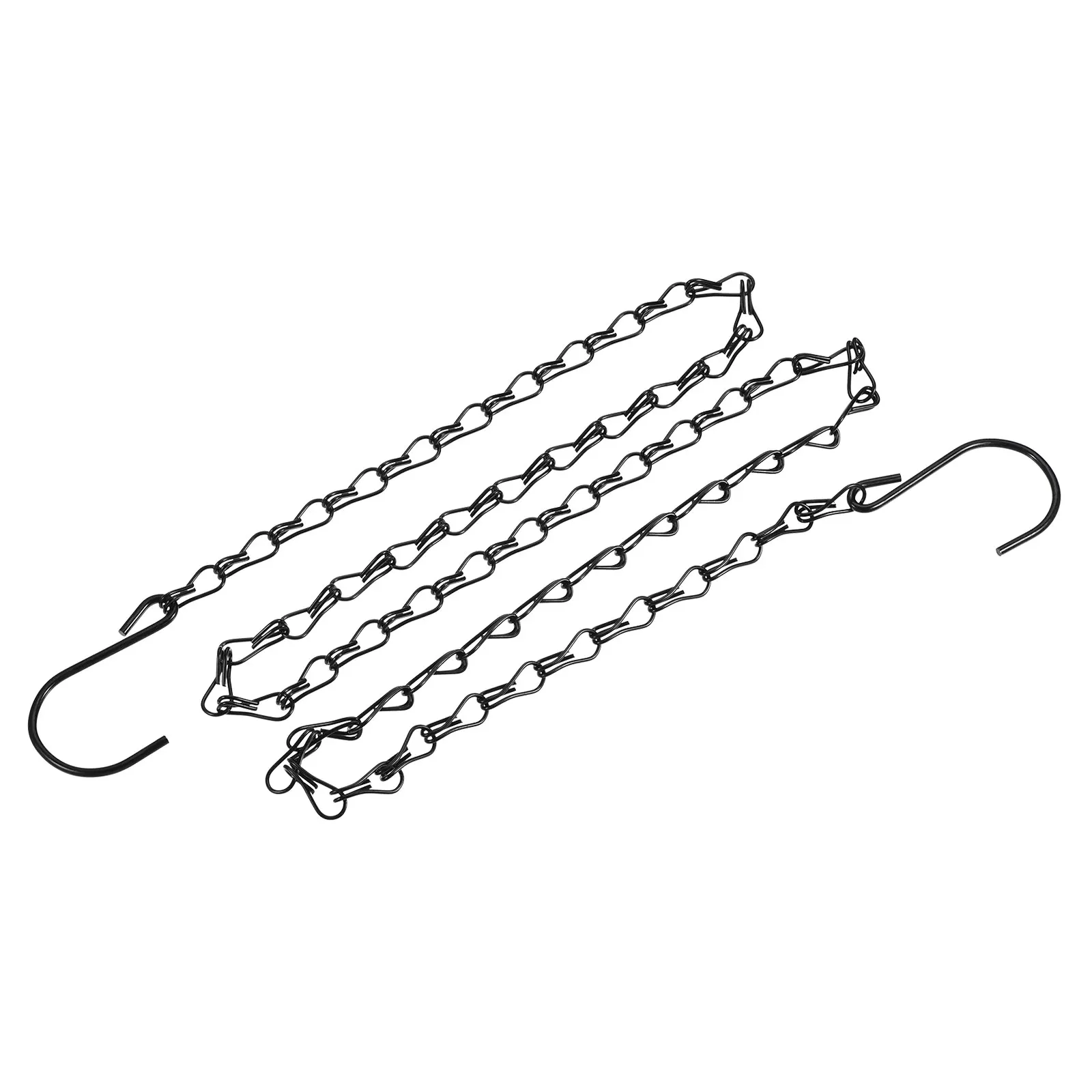 

Uxcell, 2 шт., Φ, 120 см, удлинитель, регулируемые двойные S-образные крючки, черный для подвески, Φ