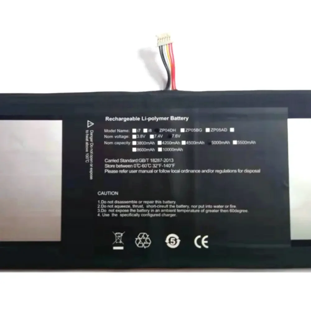 7 6 В 5000 мАч 37 Втч для ноутбука Livefan s1 HN01 Аккумулятор + отслеживание