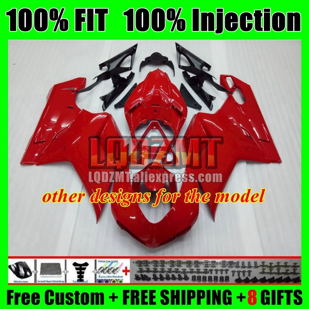 Впрыск для DUCATI 848 1098 1198 R S 121No.15 848S 07 08 09 10 11 12 1098S 2007 2008 2009 2010 2011 2012 Оранжевый синий