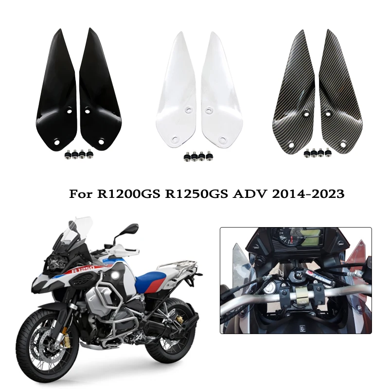 

Ветровой отражатель для BMW R1200GS ADV R1250GSA, дефлектор боковой панели R 1250GS Adventure 2014-2023, прозрачный ветровой экран