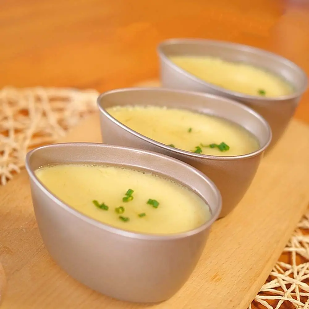 

Thickened Carbon Steel Steamed Egg Bowl For Household Use Not Sticky And Easy To Clean Baked Cake Pudding And Egg Steamed Cup