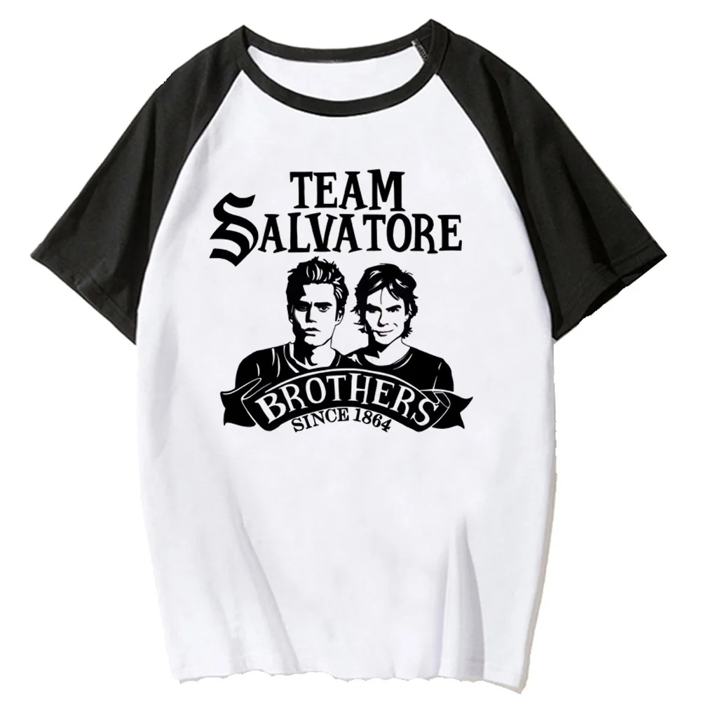 Футболка с дневниками вампира женская летняя одежда для активного отдыха в