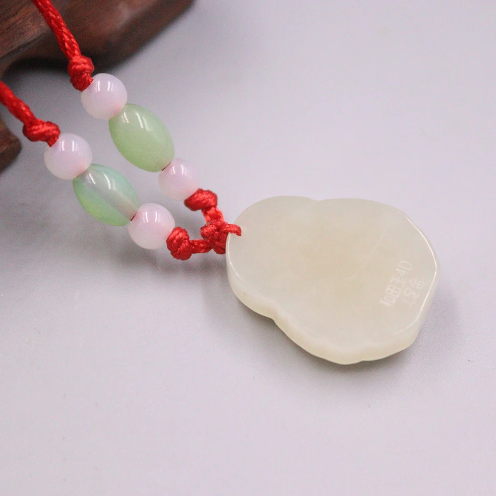 Новый 24-каратное желтое золото фольгированный натуральный нефрит монета Lucky Blessing