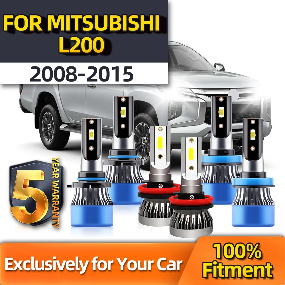 

Crossfox Brightness Car Lamps For Mitsubishi L200 6x 9005 H11 High/Low H11 Fog Lamp Year 2008 2009 2010 2011 2012 2013 2014 2015