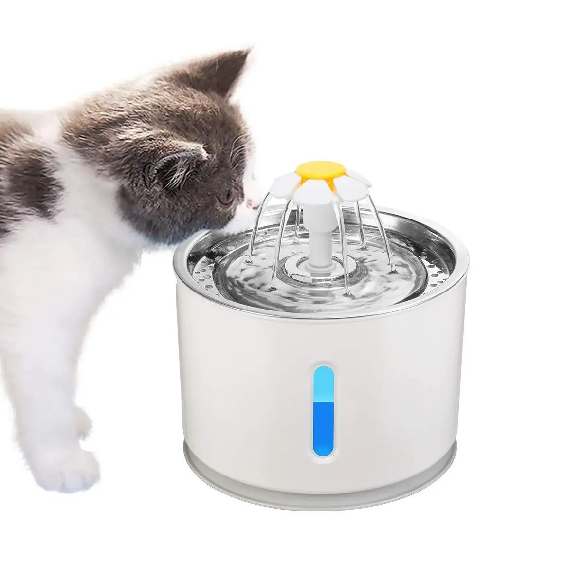 

Cat Fountain Cat Water Dispenser Dog Circulates Drinking Bowl and Filters Mute Dog Water Dispensers Cat Water Fountain Feeder