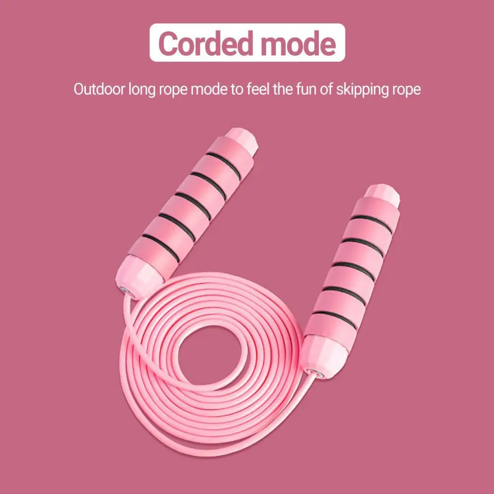 

ПВХ Полезная антидеформационная Скакалка для воркаута с губчатой ручкой Скакалка для воркаута эргономичный дизайн для школы