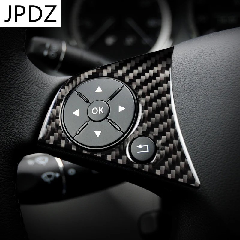 

2 шт., наклейки на кнопки рулевого колеса Mercedes W204 C Class 2007-2010