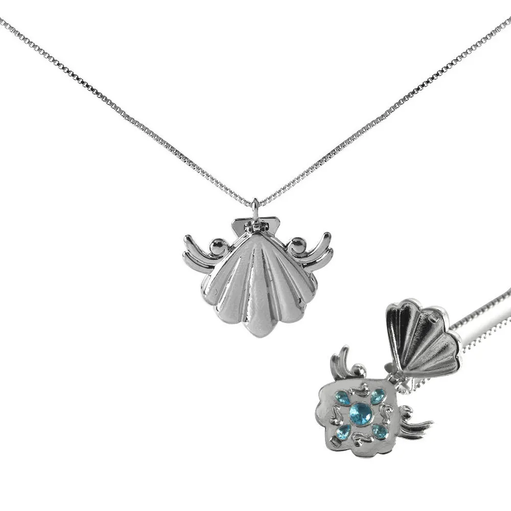 Anime Mermaid Melody Shell Necklace Pichi Pitch Luchia Karen Hanon Hosho Toin Rina Cosplay Pendant Jewelry Gift Prop